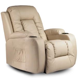 Poltrona-Eletrica Reclinável-Massagem-Lift-Aquecimento-Bege-01-Nova