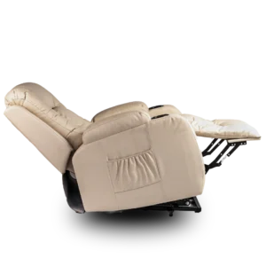 Poltrona-Eletrica Reclinável-Massagem-Lift-Aquecimento-Bege-07-Nova